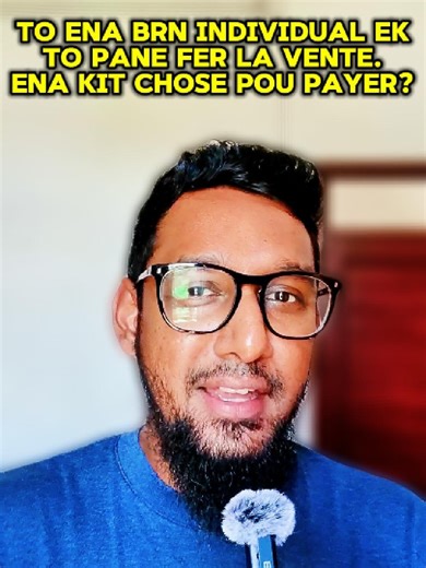 Ena BRN me pa finn fer okenn biznes? To kapav bizin pey Rs 150 par mwa pou CSG mem si return = 0. Get sa video ziska lafin pou kone kouma fer li online ek evit penalite. Tag enn dimounn ki bizin gete sa. #Mauritius #MRA #CSG #BRN #smallbusiness