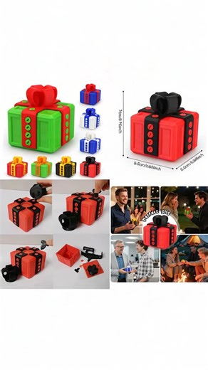 Novelty 3D Printed Prank Gift Box with Screws, Creative Surprise for Special Occasions, Unique Adult Fun, Ideal Home Decor and Desk Display #christmasgiftideas #christmasgiftidea #creativegifts #xmasgift #funnychristmasgift #christmasgiftldeas #chirstmasgiftideas #greatgiftideas #holidaygiftideasfortheguywhohaseverything #usefulgiftideas