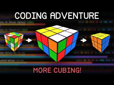 Coding Adventure: Improving my Rubik's Cube Solver