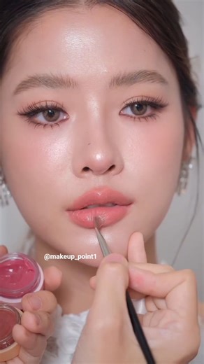 Thai makeup tutorial✨ simple and soft makeup#shortsfeed #softglamlook #makeuptutorial #partymakeup