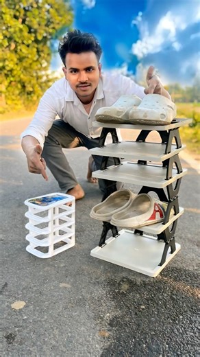 Suto Sliper rack VS Boro 4 Step shoes Rack unboxing 😍￼