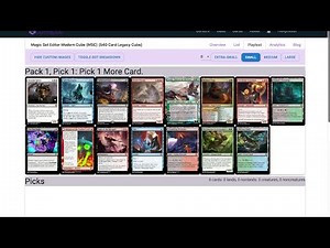 [MSEM2] MSEM Masters Cube Draft #1