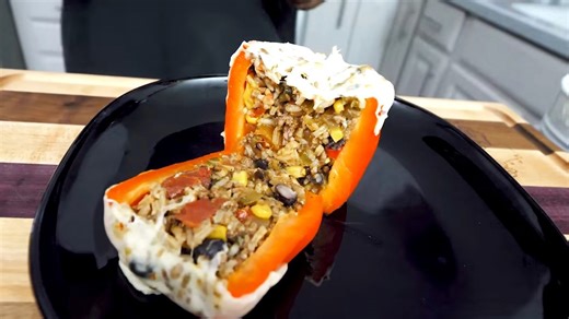 Southwestern-style stuffed bell peppers