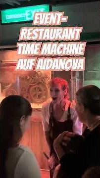Event-Restaurant Time Machine auf AIDAnova
