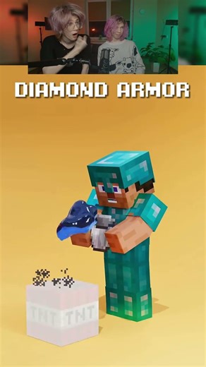 Minecraft Players React to Secret Armor Skins #minecraft #shorts