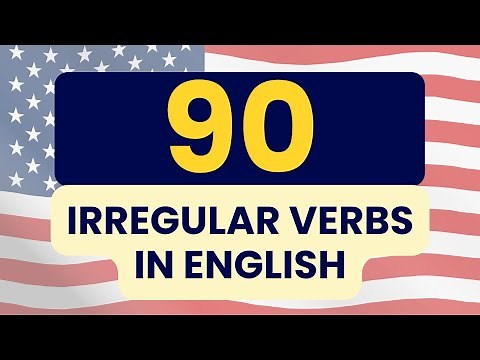 Irregular Verbs in English: Learn English Verbs