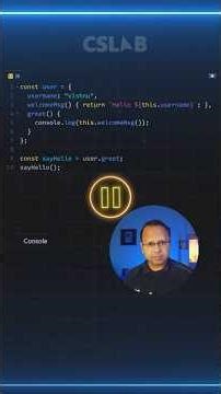 🤔 Frontend Interview 19/300 | Can you fix this code? 🤔 | Object - this #shorts #sikar #javaScript