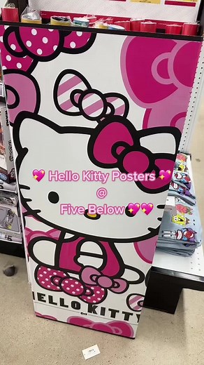 Besties!! If you luv posters & hello kitty, @fivebelow has about 10 different designs for $5! Definite steal 💯 @sanrio @hellokitty #sanriocore #sanrio #sanriogirl #sanrioaesthetic #sanriotiktok #sanriolover #sanriofinds #hellokitty #hellokittylover #hellokittycheck #posters #hellokittyposters #hellokittyroomdecor #fivebelowfinds #fivebelow #fivebelowdecor #sanriofivebelowfinds #sanriofivebelow