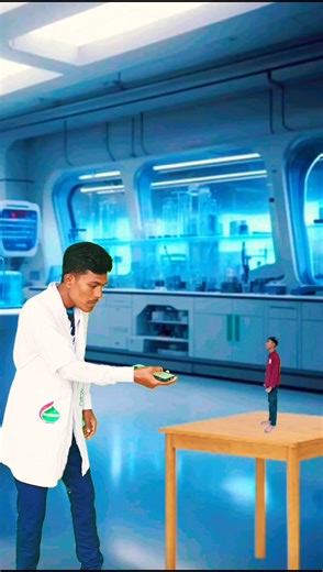 Scientist became a dwarf😱 scientist vs dwarf 😂 Bangla funny video.#shorts #comedy #funny #vfx