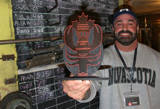 Annapolis Valley, N.S., resident takes the hard route to becoming a Canadian Strongman champ