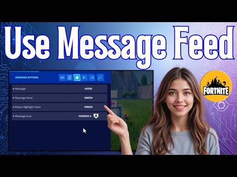 How To Use the Message Feed Device in Fortnite Creative - Simple Steps