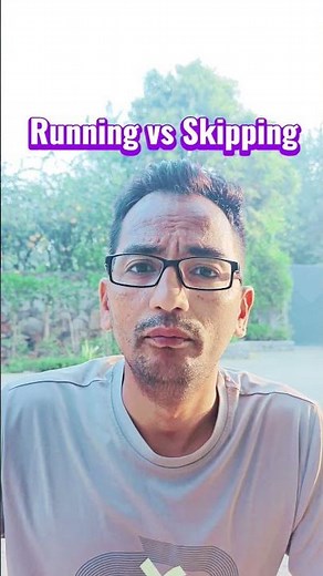 Running vs Skipping | Which is Better for Fat Loss? #running #skipping #dailyworkout #homeworkout