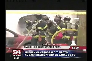 Estados Unidos: helicóptero de prensa se estrella en plena ciudad de Seattle