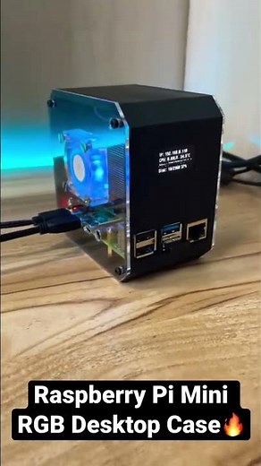 Raspberry Pi Mini RGB Desktop Case