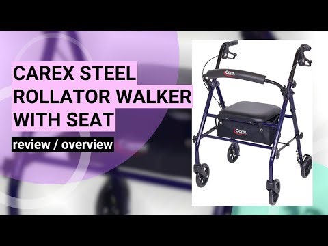 Carex Steel Rollator Walker Review: The Best Mobility Aid for Seniors?