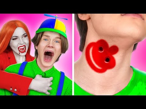 My Babysitter is a Vampire! Kid vs Nanny Confrontation in One Family