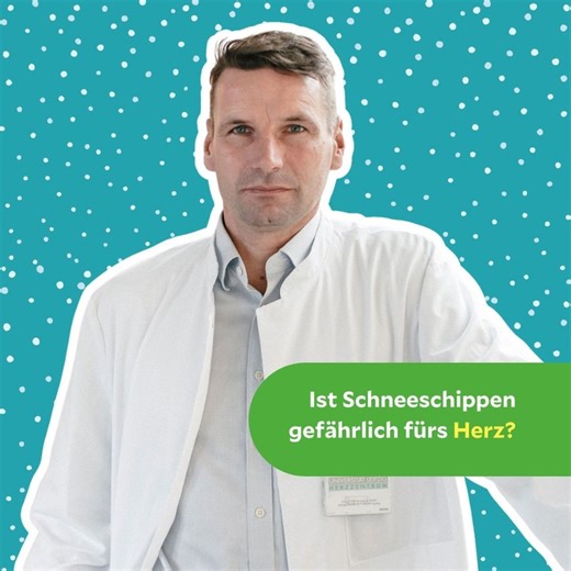 Wenn die Temperaturen sinken, steigt die Belastung für unser Herz. ❄️🫀 Besonders beim Schneeschippen können Kälte, schwerer Schnee und ungewohnte Bewegungen das Herz-Kreislauf-System fordern. Vor allem für Menschen mit bestehenden Erkrankungen oder bekannten Risiken. 👨‍⚕️ Univ.-Prof. Dr. Holger T., Stellvertretender Ärztlicher Direktor und Direktor der Universitätsklinik für Kardiologie am Herzzentrum Leipzig, erklärt im Video, was beim Schneeschippen im Körper passiert, warum Herzpatient:inne