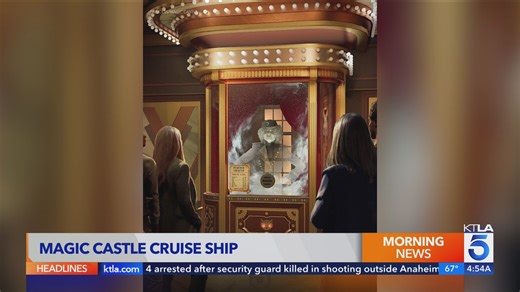 Hollywood's famed Magic Castle setting sail on new Princess cruise ship