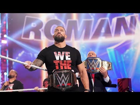 Roman Reigns Entrance on Season Premiere: WWE Raw, Oct. 10, 2022