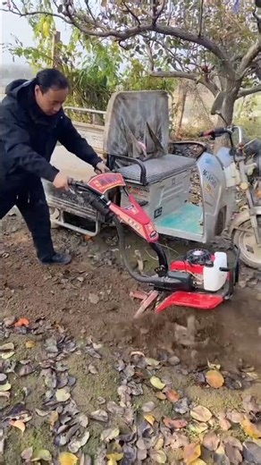 Small gasoline micro-tillage machine weeding machine trenching machine Gasoline micro-tillagemachine