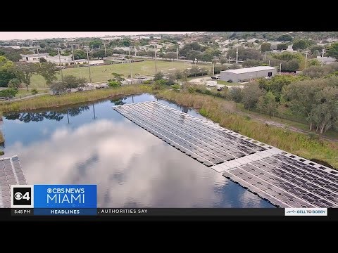 No land for solar panels? No problem — Nova Southeastern University provides a floatable solution
