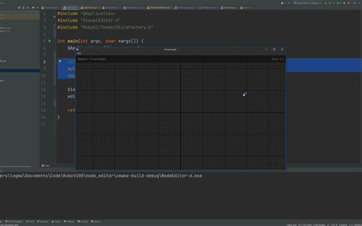 Qt C   QGraphicsView框架实现类似虚幻四蓝图功能--窗体增加自定义风格样式
