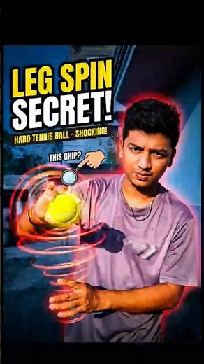 Leg Spin Bowling With A Tennis Ball