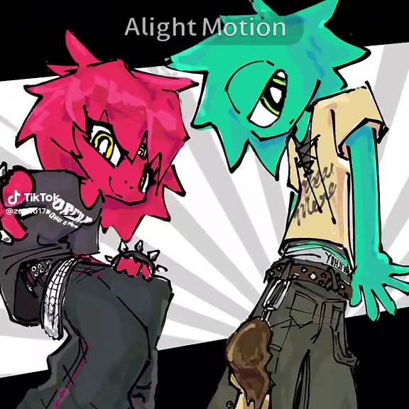 Creative Animation Memes Featuring Original Characters