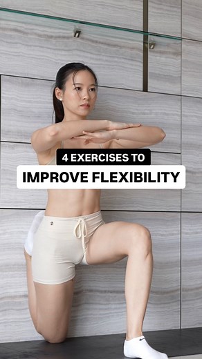 📌Let’s slot in some daily stretching routine. Reduce tightness and increase flexibility with these 4 static stretches. You can hold each move for longer (between 30-40 sec) if you feel comfortable. | SquatCouple