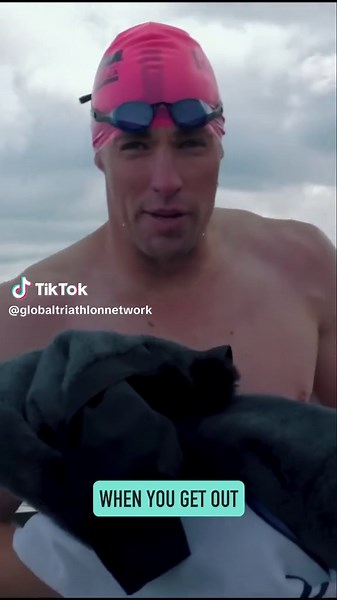 After Drop! ❄️ 🥶 The Dangers Of Cold Swimming Don't Stop When You Get Out Of The Water! 🏊 . 📺 Full Video LIVE NOW on our #YouTube! 🎬 🔎The toughest swim in the world: What It takes 🔗👉 link in bio 👈🔗 . #GTN #GlobalTriathlonNetwork #SwimBikeRun #Triathlon