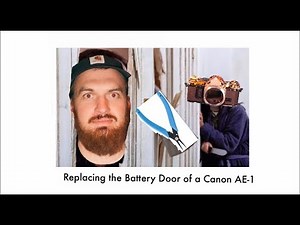 Canon AE 1 Battery Door Replacement