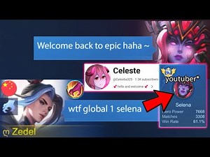 I MET THIS PRO SELENA YOUTUBER IN NEW SEASON EPICAL NIGHTMARE!💀(she is ex global 1 and 3k games)