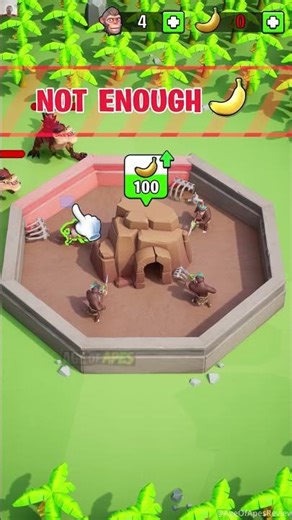 Age of Apes Ads Review New Level 🍌🐵Ape Domination #gaming #games #fortnite