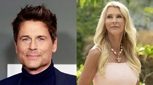 Rob Lowe reacts to Golden Bachelorette Joan Vassos' 'crush' confession