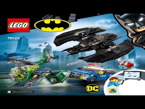 LEGO instructions - Super Heroes - 76120 - Batwing and The Riddler Heist