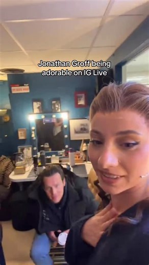 He’s right here 🥹 #JustInTimeBway #broadway #jonathangroff #bobbydarin #musicals | Just In Time Broadway