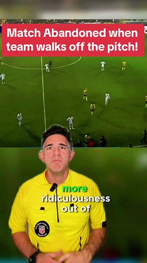 It is always easier and more convenient to blame the referee for a loss. It is much harder to take personal responsibility and accountability when things don’t go your way. This type of behavior should be severely punished, but based on recent experiences in turkey and seeing the light punishment that was handed out to the team responsible for assaulting an official last week I doubt much will be done if anything. #soccer #football #futbol #referee #refsneedlovetoo #turkey #uefa