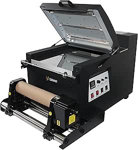 A3 DTF Shaker and Dryer Machine, 13.4in Automatic DTF Powder Shaking Machine with Auto Winding Function, All in One Curing Oven for DTF Printing Transfers