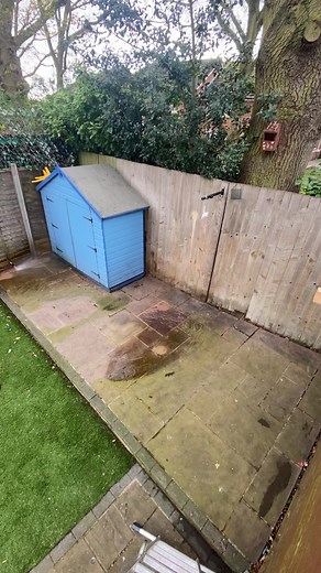 816K views · 8.5K reactions | Raj Green Indian Sandstone patio clean in Ash. This patio is sat under a 20m Oak tree and get very grubby, very quickly! #pressurewashing #jetwashing #professional #satisfying #satisfyingcleaning #timelapse #smallbiz #ash #surrey | TIGER CLEAN | Facebook