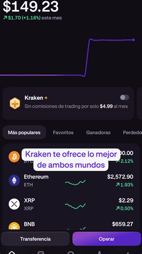 629K views · 206 reactions | Convertí tus pesos en cripto al instante con Kraken y desafiá la inflación. Descubrí más: | Kraken Digital Asset Exchange | Facebook