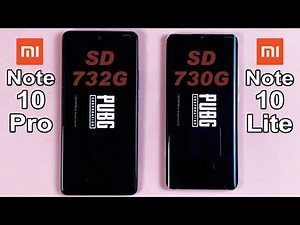 Redmi Note 10 Pro vs Mi Note 10 Lite PUBG TEST ! Which is Best For PUBG MOBILE GAME ?