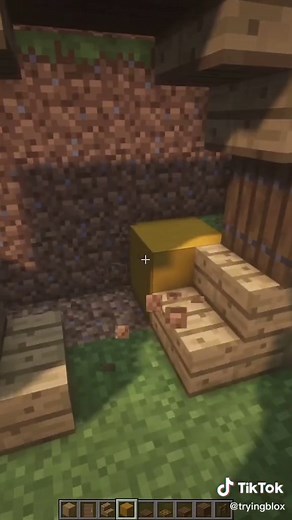 Minecraft Hobbit Hole Door Tutorial