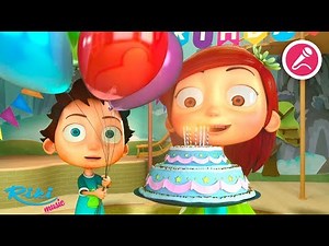 Happy Birthday 🎁🎉🎈 Loo Loo Kids Rhymes 🎤 Russian version - karaoke