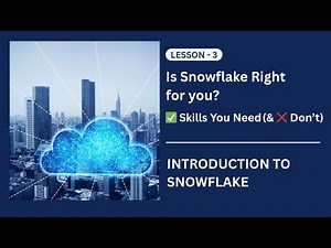 ❄️ Snowflake Pre-requisites | Skills You Need to Learn Snowflake