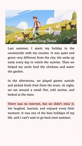 Spending My Holidays in Countryside 📖 English Listening Practice | English Storytelling | English StoryStream
