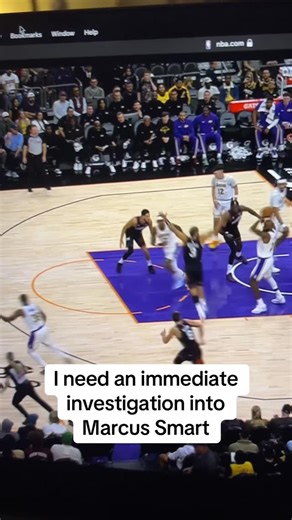 MD on Instagram: "Marcus Smart. There is no excuse for this"