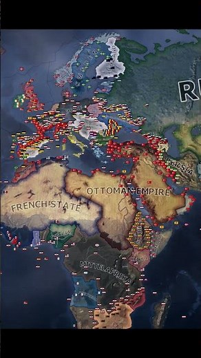 Kaiserreich Mod / HOI4 TIMELAPSE #hoi4 #heartsofiron4