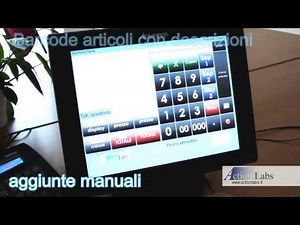 Software punto cassa. Registratore cassa con touch screen