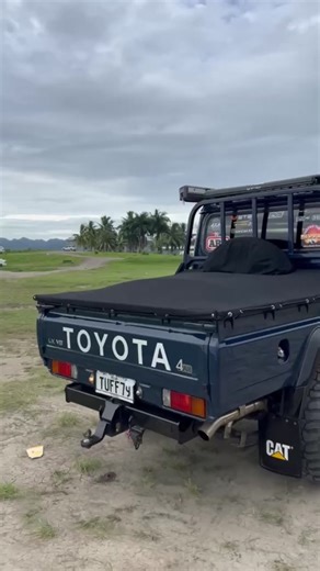 Fijiian cruiser builds go hard 🥱 Torqit twin 3” 304-stainless exhaust #torqit #lc79 #landcruiser