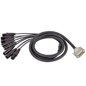 [Hot Item] Electrical PVC Insulated Wire Flexible AV Stage Snake Extension Cable with dB25 to XLR Male